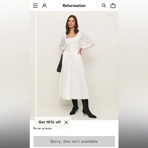 Reformation BNWT dress